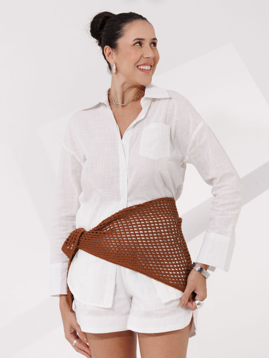LENÇO DE MACRAME
