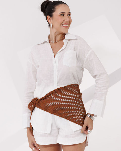 LENÇO DE MACRAME