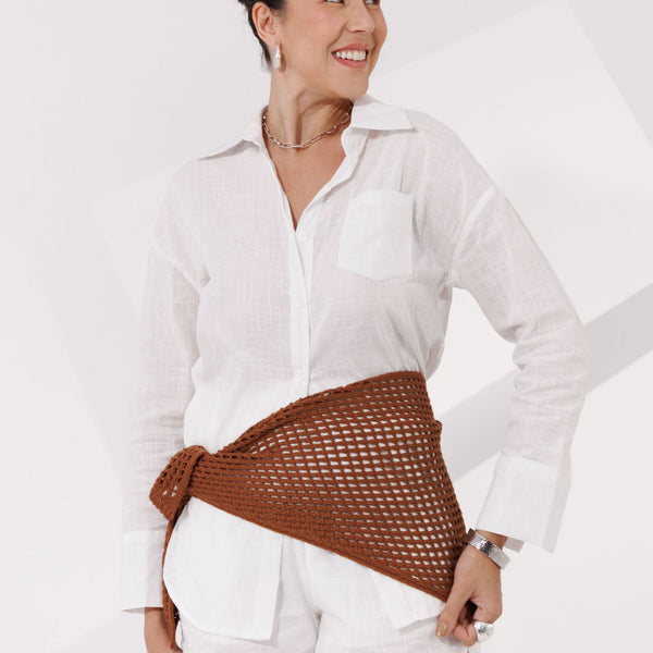 LENÇO DE MACRAME