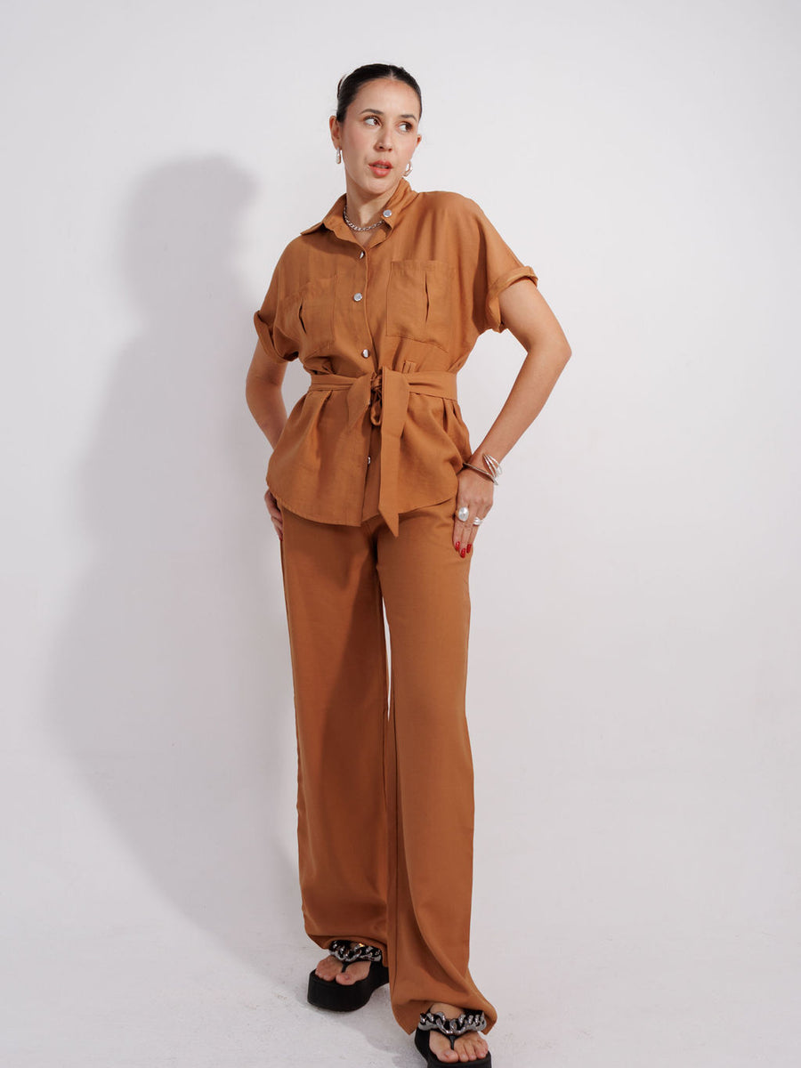 CONJUNTO CALÇA E BLUSA VERONICA