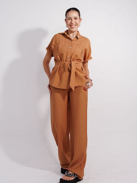 CONJUNTO CALÇA E BLUSA VERONICA
