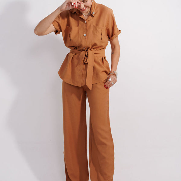 CONJUNTO CALÇA E BLUSA VERONICA
