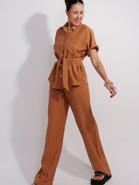 CONJUNTO CALÇA E BLUSA VERONICA