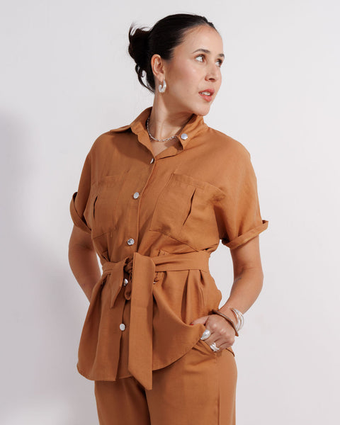 CONJUNTO CALÇA E BLUSA VERONICA