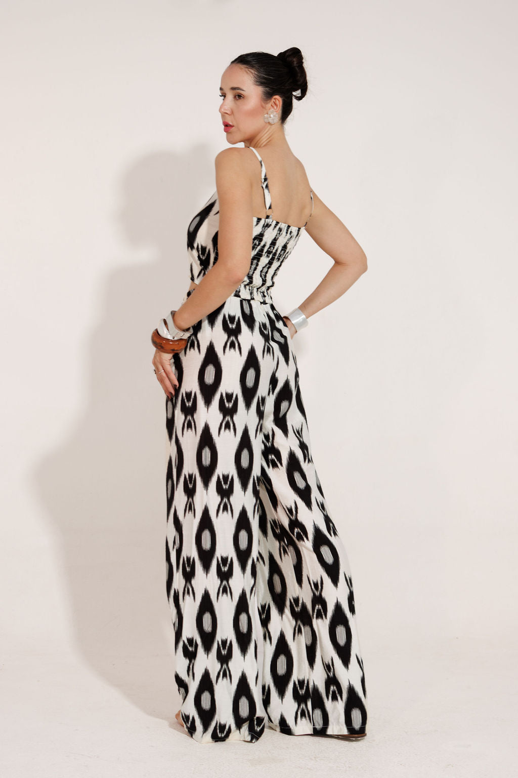 CONJUNTO CALÇA E CROPPED PANTALONA  DUBAI