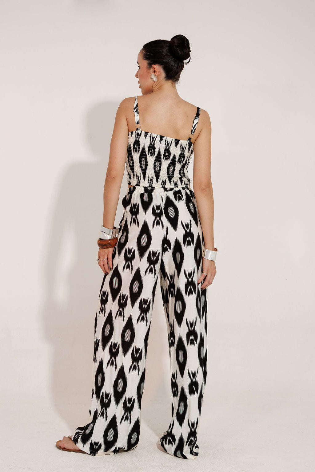 CONJUNTO CALÇA E CROPPED PANTALONA  DUBAI