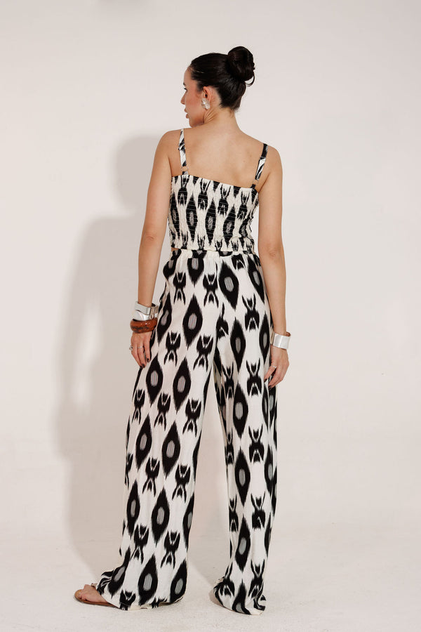 CONJUNTO CALÇA E CROPPED PANTALONA  DUBAI