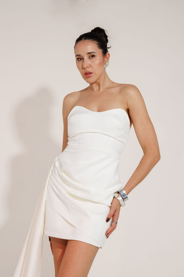 VESTIDO CURTO TOMARA QUE CAIA GEORGIA