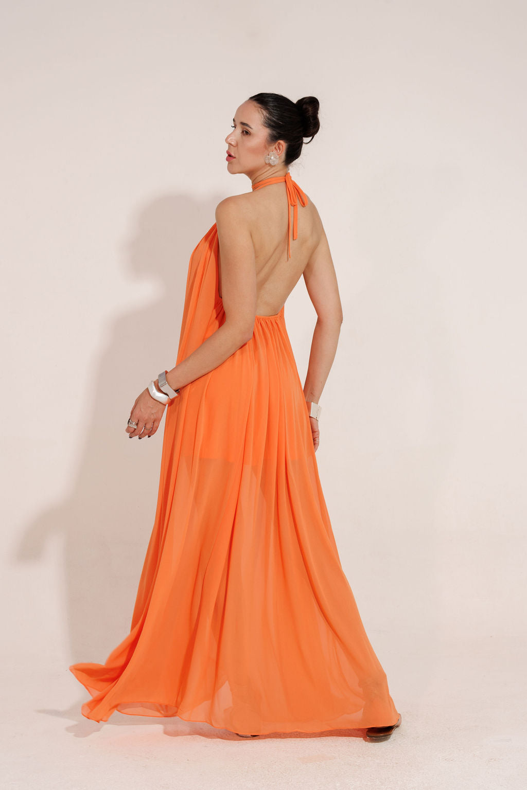 VESTIDO LONGO FLUIDO BRISA DO VERÃO