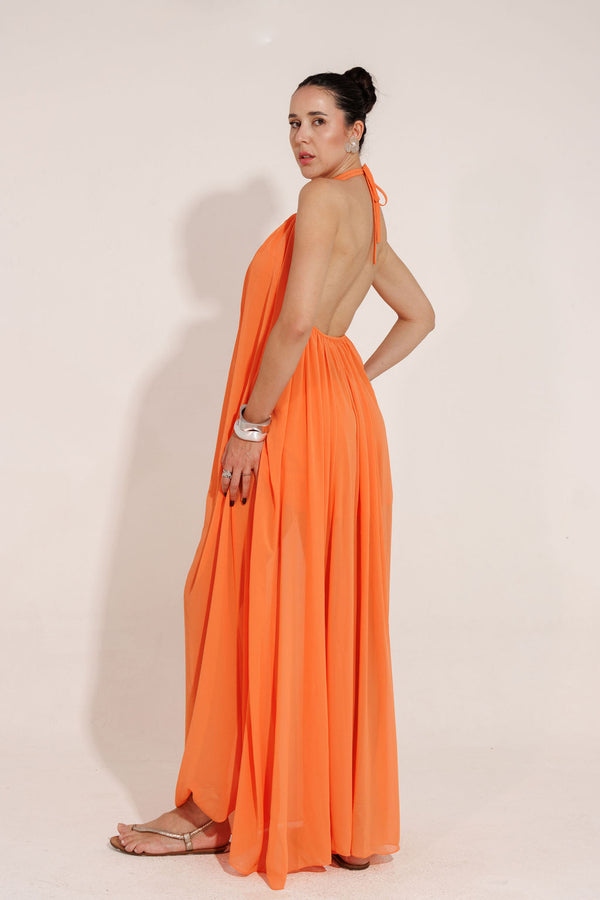 VESTIDO LONGO FLUIDO BRISA DO VERÃO