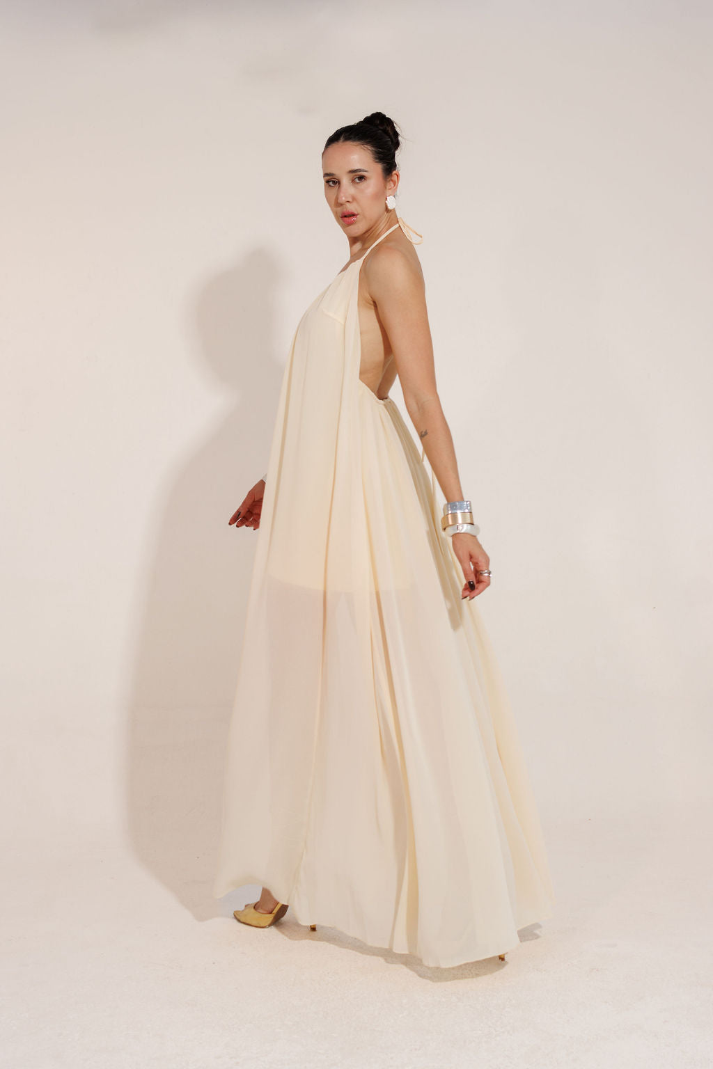 VESTIDO LONGO FLUIDO BRISA DO VERÃO