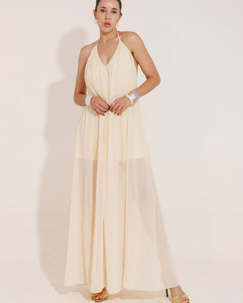 VESTIDO LONGO FLUIDO BRISA DO VERÃO