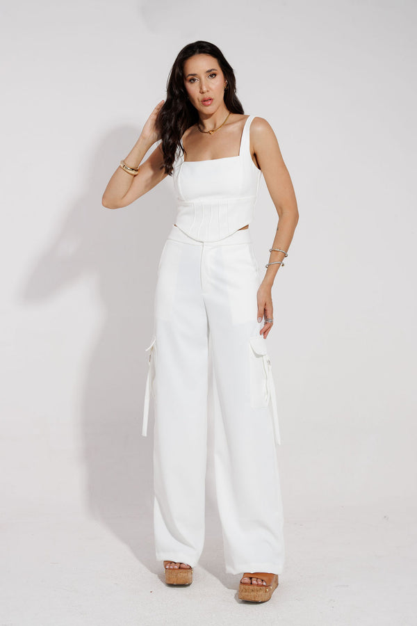 CALÇA CARGO ALFAIATARIA PREMIUM