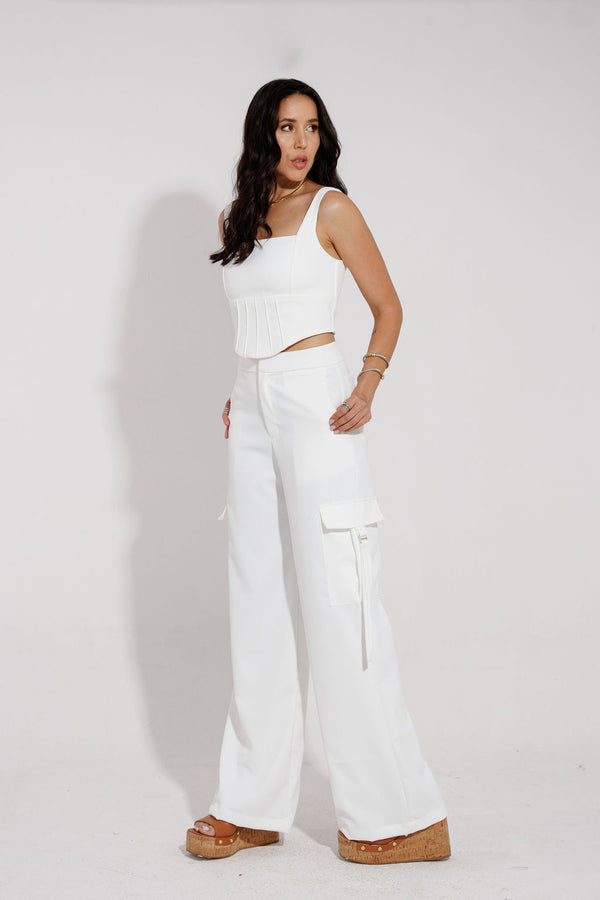 CALÇA CARGO ALFAIATARIA PREMIUM