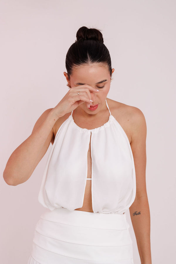 VESTIDO LONGO FRENTE UNICA ISABELA