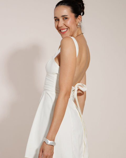 VESTIDO CURTO COSTAS NUA EVA