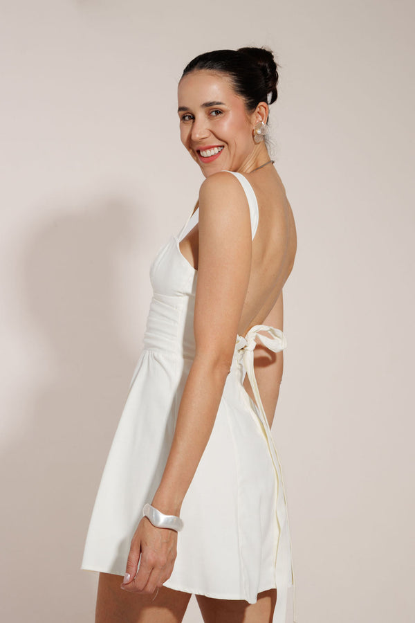 VESTIDO CURTO COSTAS NUA EVA