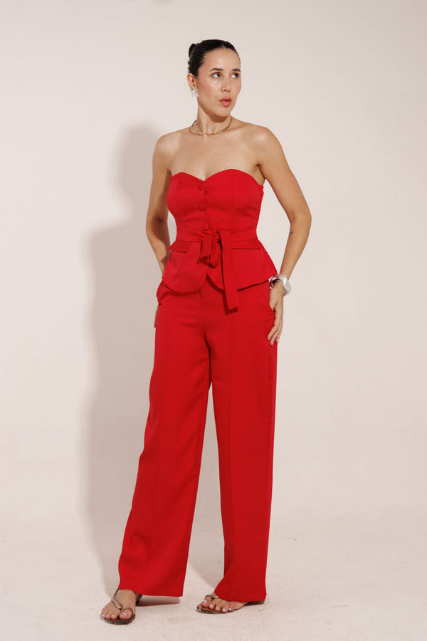 CONJUNTO ALFAIATARIA TOMARA QUE CAIA GABI