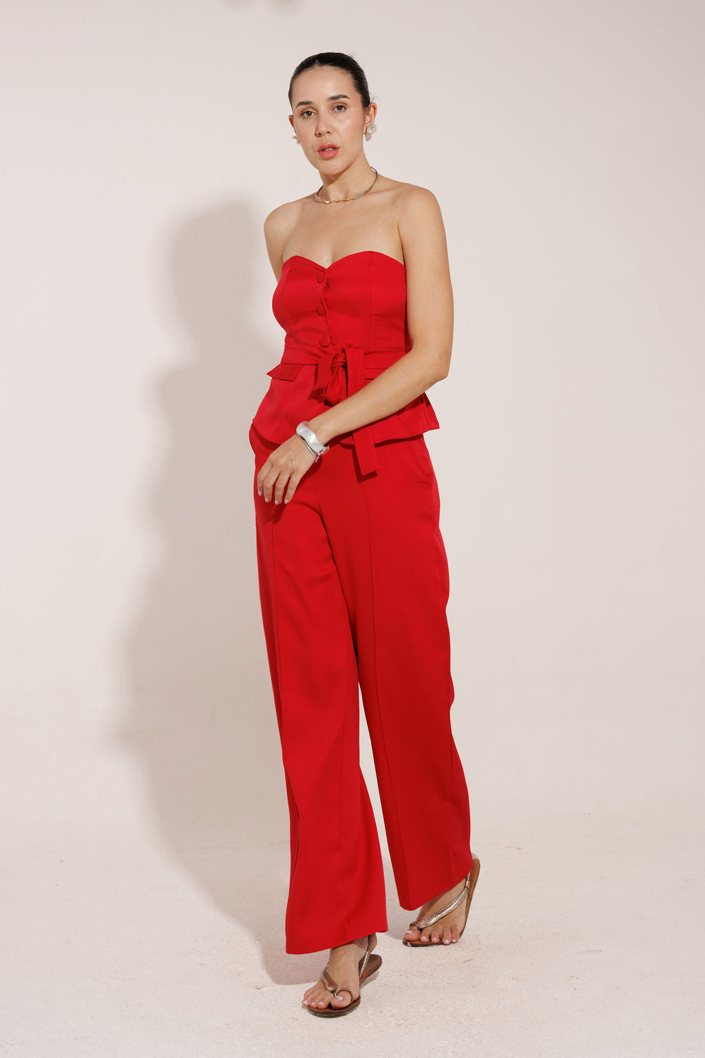 CONJUNTO ALFAIATARIA TOMARA QUE CAIA GABI