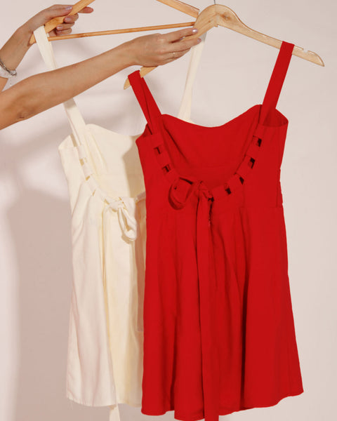 VESTIDO CURTO COSTAS NUA EVA