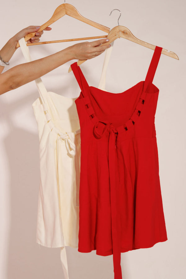 VESTIDO CURTO COSTAS NUA EVA