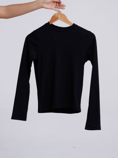 BLUSA CANELADA PELUCIADA