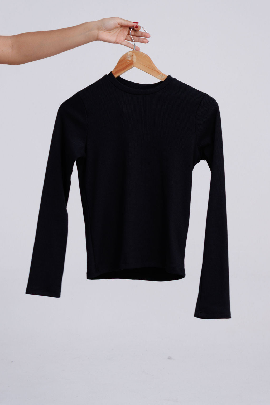 BLUSA CANELADA PELUCIADA
