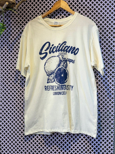 TSHIRT OVERSIZE ALGODÃO SICILIAN