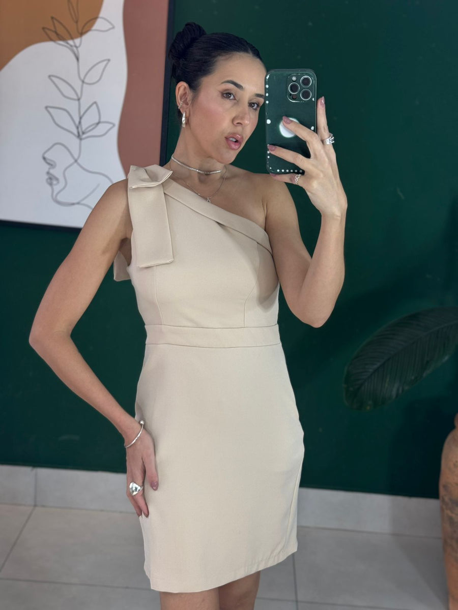 VESTIDO CURTO UM OMBRO DEBORA
