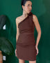 VESTIDO CURTO UM OMBRO DEBORA