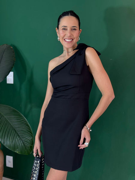 VESTIDO CURTO UM OMBRO DEBORA