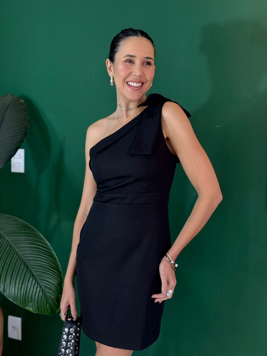 VESTIDO CURTO UM OMBRO DEBORA