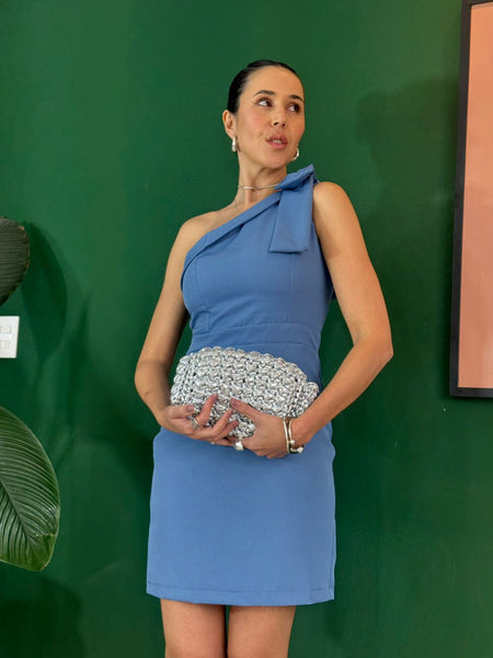VESTIDO CURTO UM OMBRO DEBORA