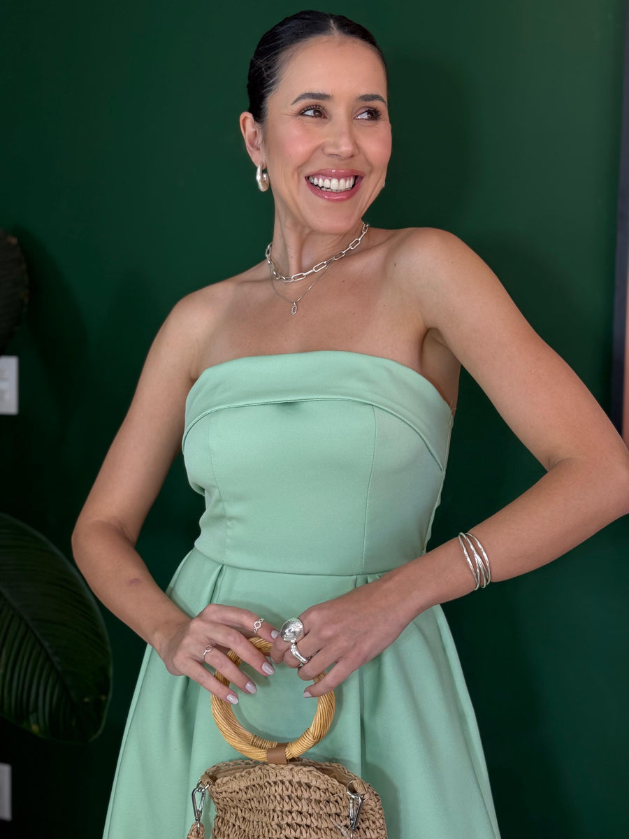 VESTIDO MIDI TOMARA QUE CAIA ISABELA
