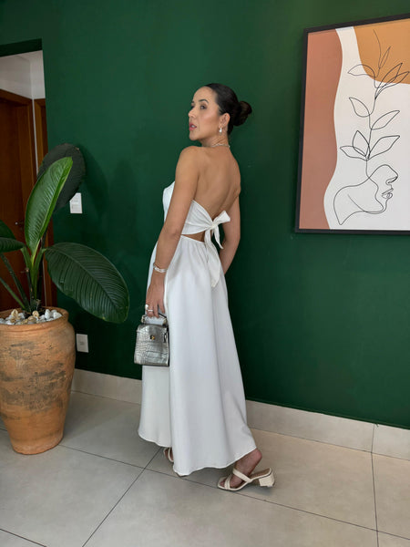 VESTIDO MIDI TOMARA QUE CAIA ISABELA