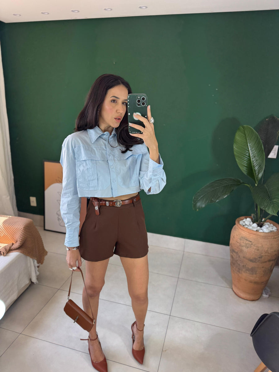 CAMISA CROPPED BÁRBARA