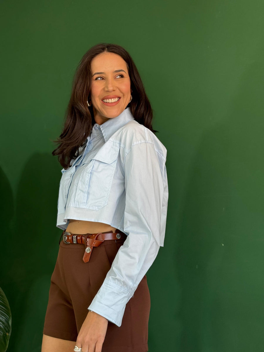 CAMISA CROPPED BÁRBARA