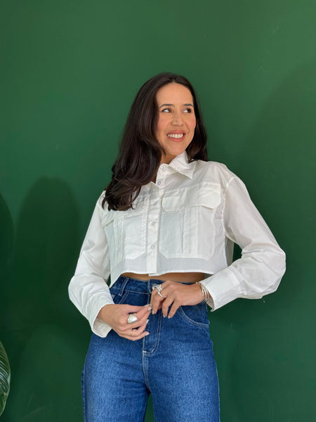 CAMISA CROPPED BÁRBARA