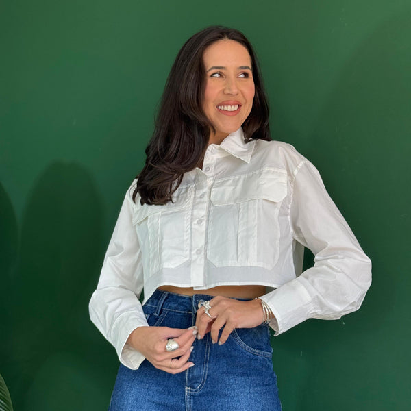 CAMISA CROPPED BÁRBARA