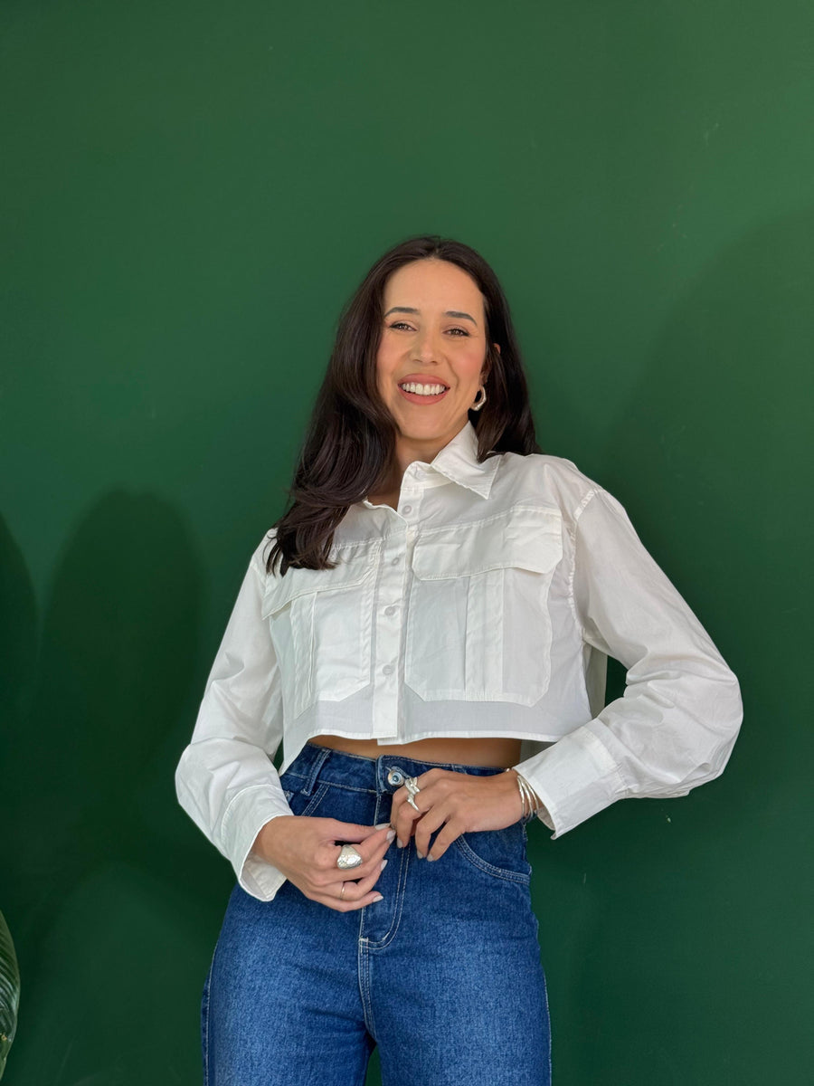 CAMISA CROPPED BÁRBARA