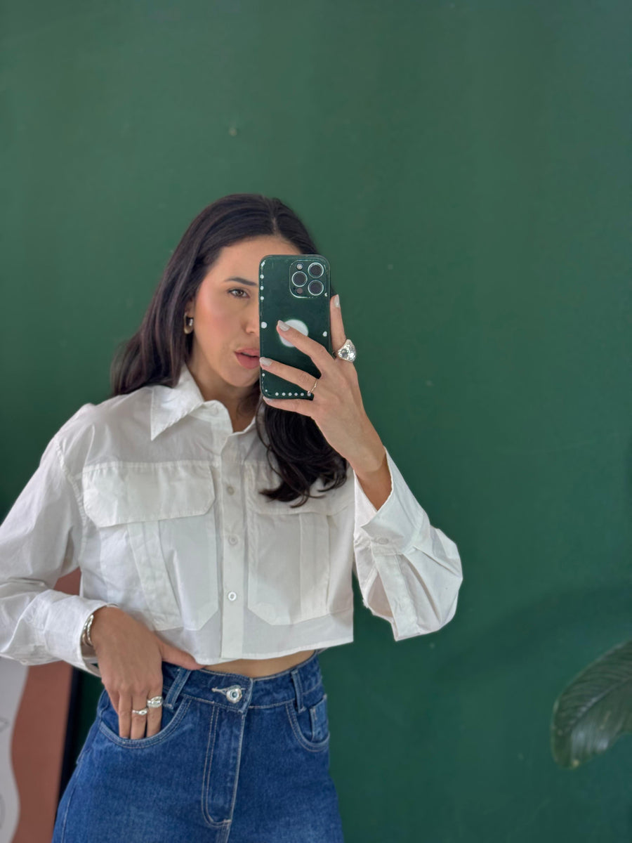 CAMISA CROPPED BÁRBARA