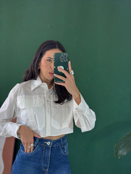 CAMISA CROPPED BÁRBARA