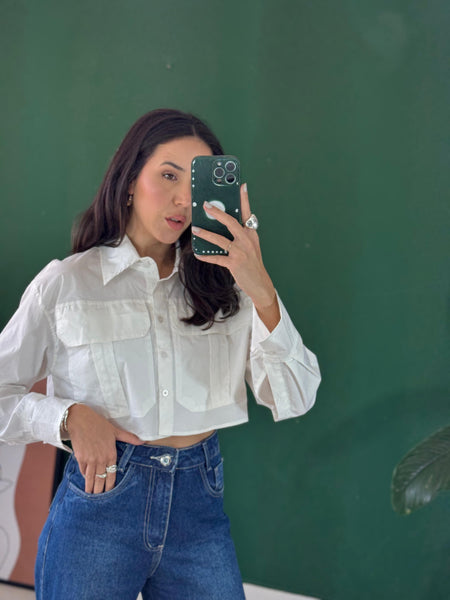 CAMISA CROPPED BÁRBARA