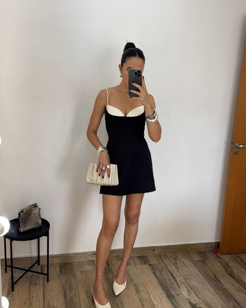 VESTIDO CURTO MEIA TAÇA SOFIA