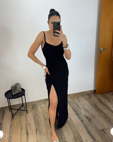 VESTIDO LONGO COSTAS NUAS PAULINHA 431704