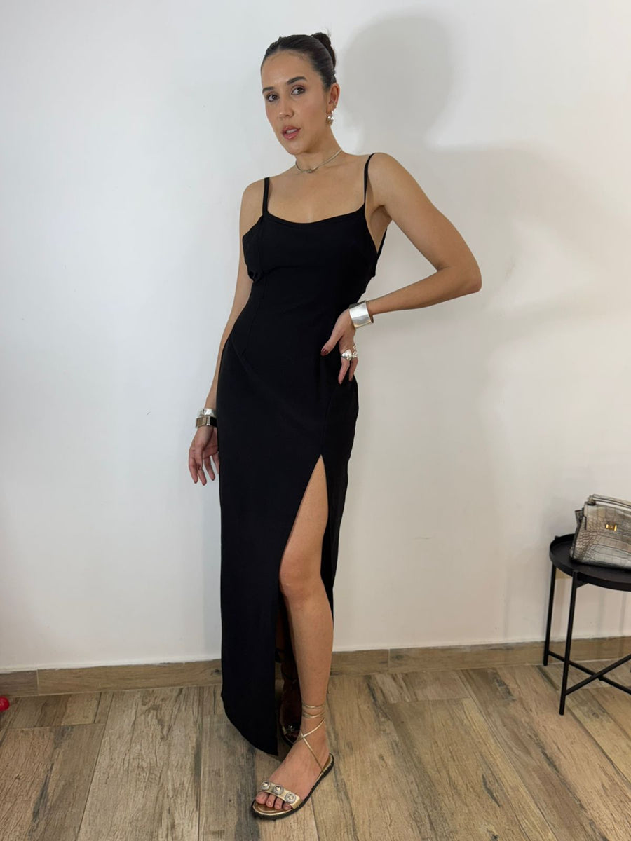 VESTIDO LONGO COSTAS NUAS PAULINHA 431704