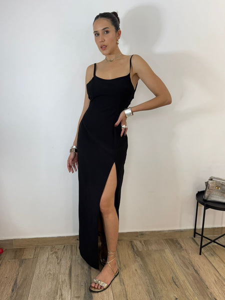 VESTIDO LONGO COSTAS NUAS PAULINHA 431704