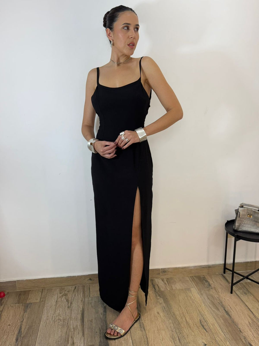 VESTIDO LONGO COSTAS NUAS PAULINHA 431704