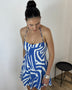 VESTIDO CURTO ESTAMPADO DUBAI