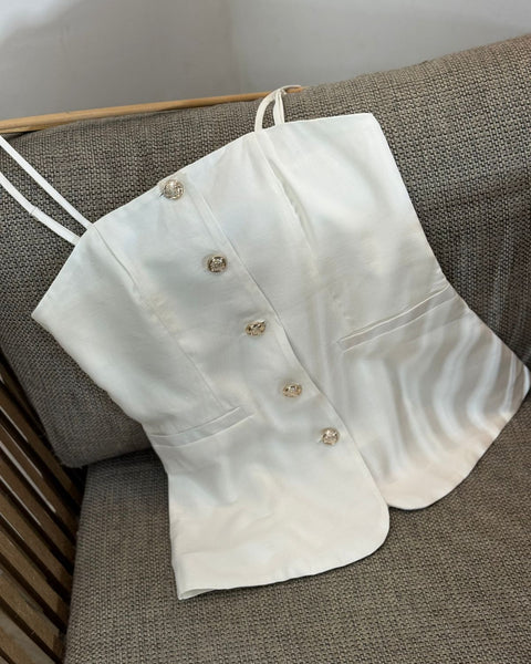 BLUSA ALFAIATARIA BOTOES